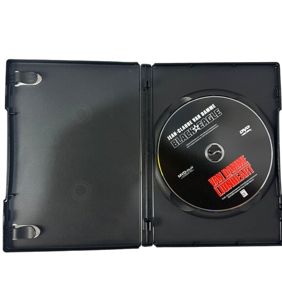 Jean Claude Van Damme Double Feature Black Eagle Lionheart DVD Action Movies R - Picture 3 of 6